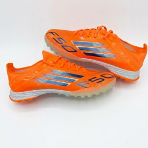 Chuteira Society ADIDAS F50 Pro Laranja - Azul