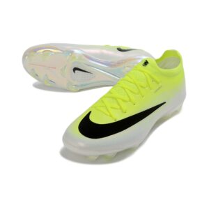 Chuteira Campo NIKE Mercurial Vapor 17 Elite FG Verde - Branco