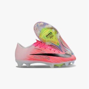 Chuteira Campo NIKE Air Zoom Mercurial Superfly 11 Elite FG Breakout Rosa - Branco