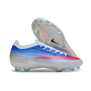Chuteira Campo NIKE Mercurial Vapor 17 Elite FG Azul - Branco