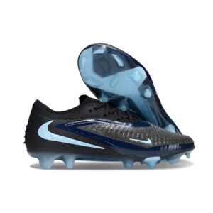 Chuteira Campo NIKE Phantom 6 Elite Low FG Shadow Pack Preto - Azul