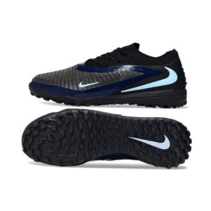 Chuteira Society Nike Phantom ReactX 6 Elite Shadow Preto - Azul