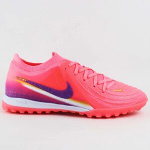 Chuteira Nike Phantom GX 2 Elite Society TF - Rosa