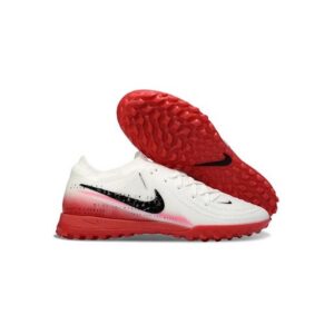 Chuteira Nike Phantom GX 2 Elite Society TF - Branco/Vermelho