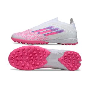 Chuteira Society ADIDAS F50 League LL Trinity Rodman Rosa - Branco
